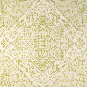 Estrella Bohemian Medallion Textured Weave Indoor/outdoor Square Rug